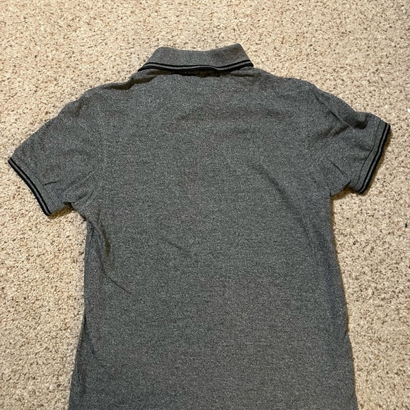 Fred Perry Charcoal Polo Shirt for Men - Picture 2 of 4